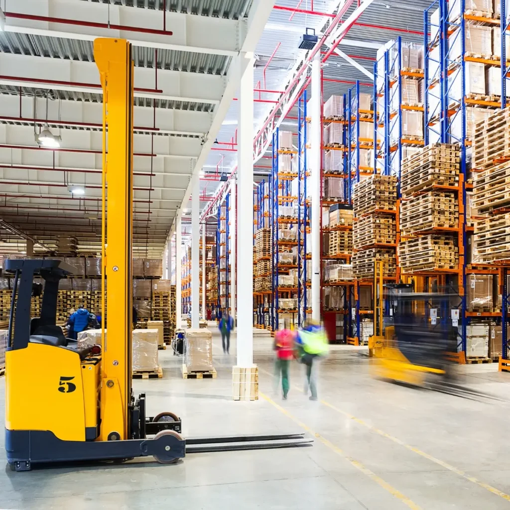 logistics company in New York warehouse facility