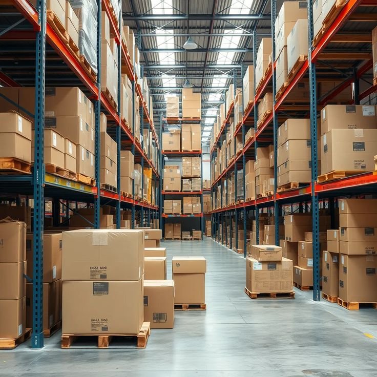 bulk goods stored at commercial warehousing New York